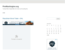 Tablet Screenshot of firewashington.org